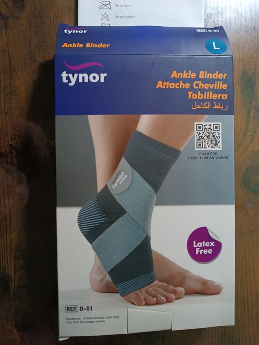 Stabilizator kostki, orteza, opaska stawu skokowego, rozm. L