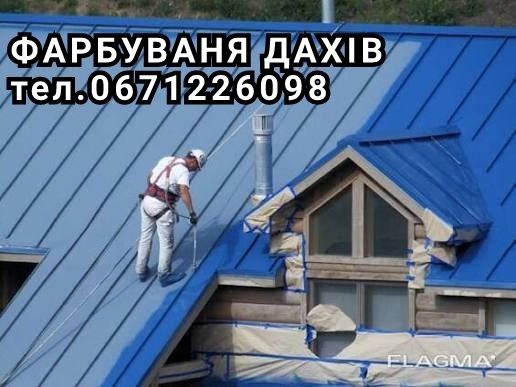 Фарбуваня миття дахів