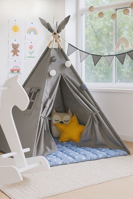 Вігвам для двох діток. Дитяча палатка. Шатро в наявності