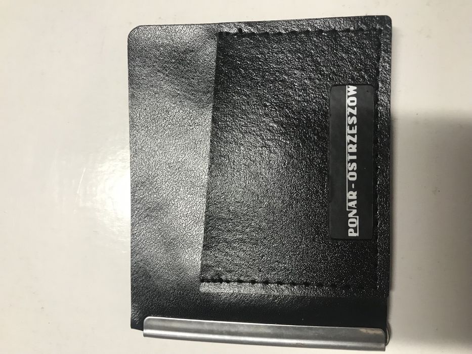 Etui na banknoty skóra naturalna PRL