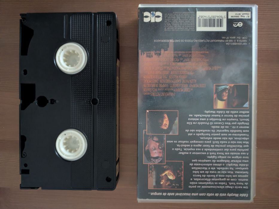 VHS " Vampiro em Brooklyn " 1995 (Opt. Estado)
