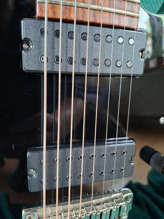 Gitara ośmiostrunowa Ibanez RGIR28, Hathor pickups, luminlay, blokowane klucze