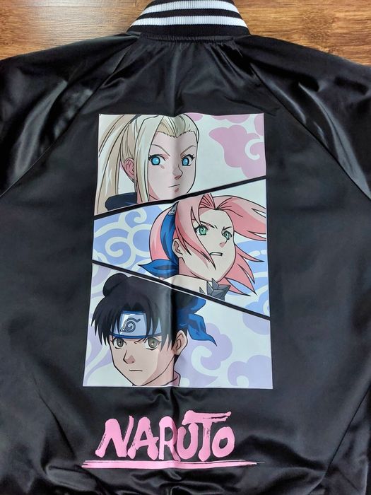 Satynowa kurtka bomberka Naruto HM 164