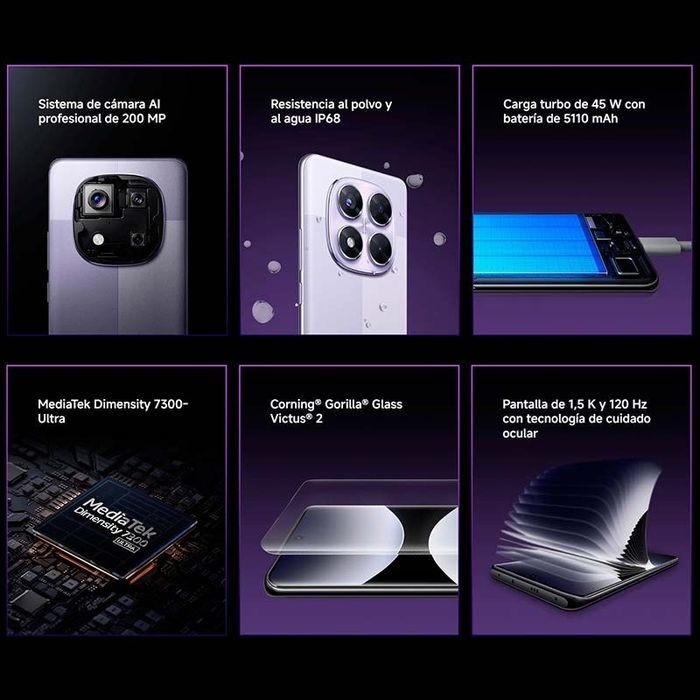 Xiaomi 14 Pro 5g novo/prova de água e quedas/écran curvo OLED/16gb RAM