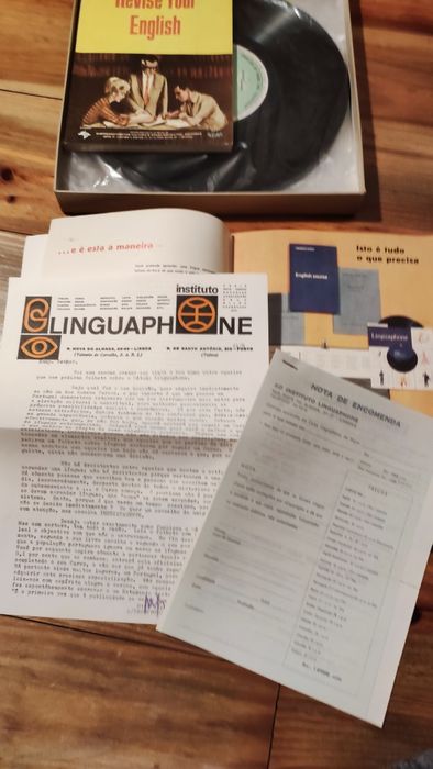 Revise Your English, curso em discos vinil, BBC