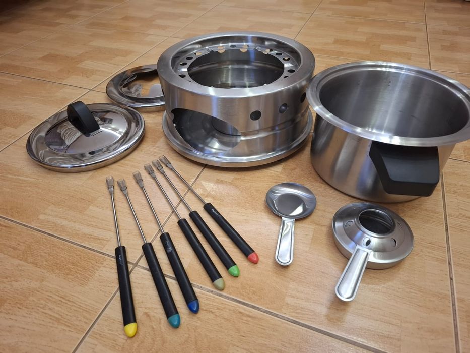 PROFESJONALNY zestaw do FONDUE firmy Berghoff