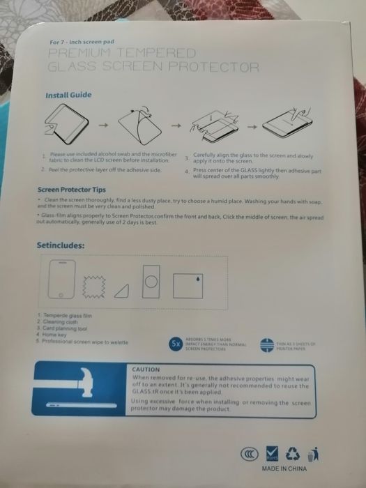 Tempered Glass Tablet64861600569217121