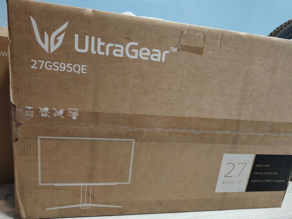 Monitor LG OLED 27GS95QE 27" 2560 x 1440 px 240 Hz