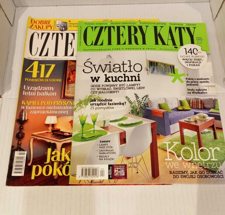 Zestaw Czasopismo Cztery Kąty - 13 sztuk
