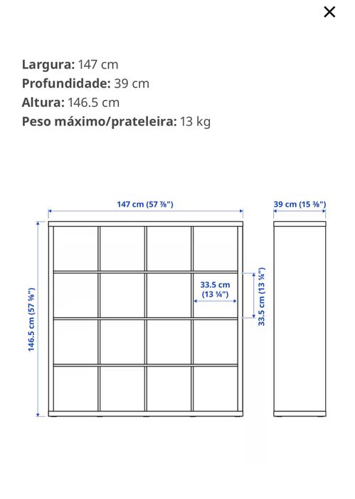 KALLAX Estante - ikea