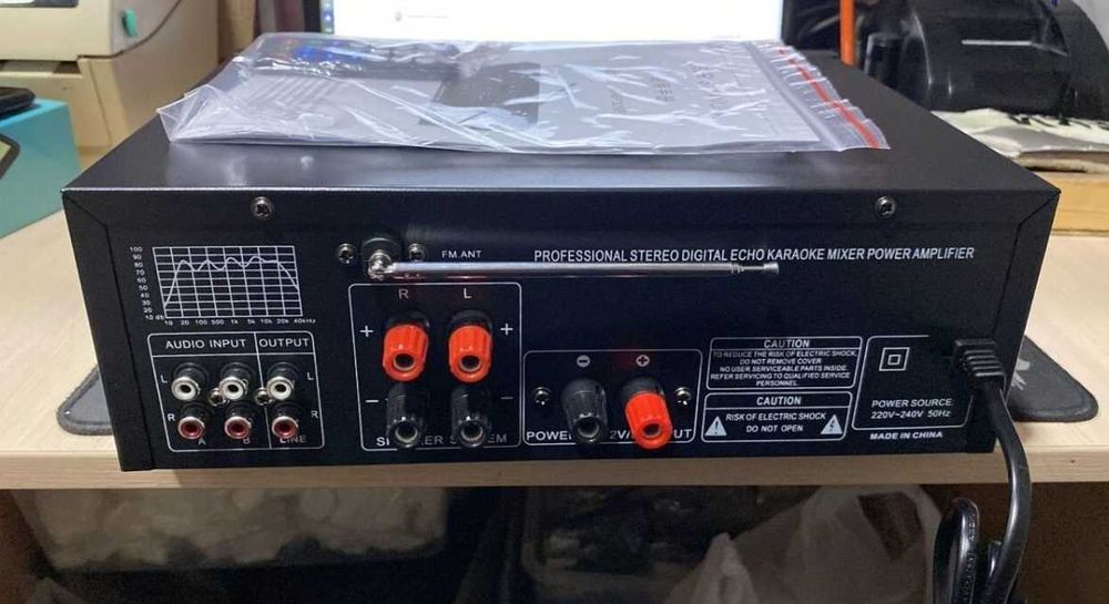 Усилитель звука для колонок підсилювач звуку з bluetooth