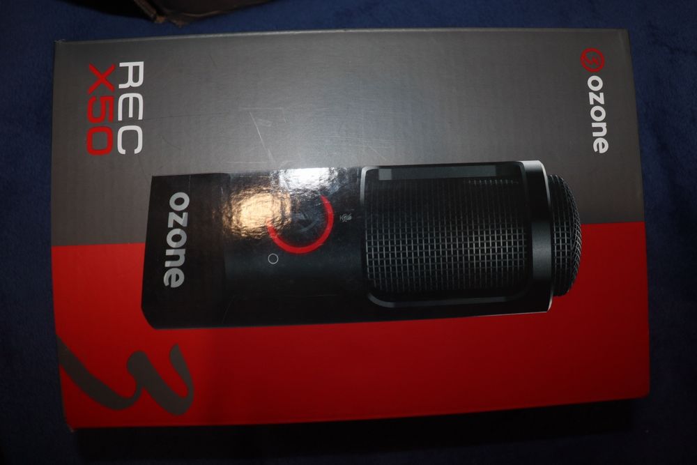 Microfone USB Ozone REC X50 (como novo)