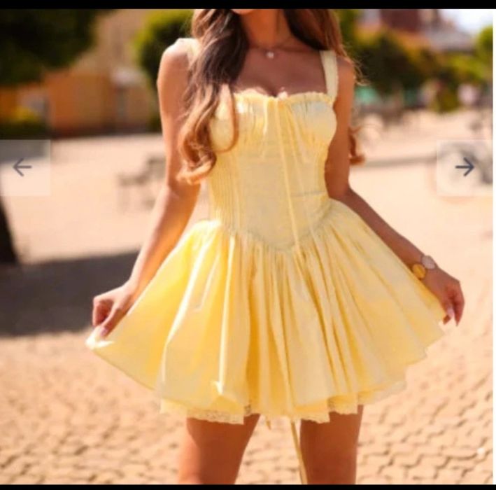 Nowa sukienka Exclusive Butik – Limoncello | Rozmiar S |