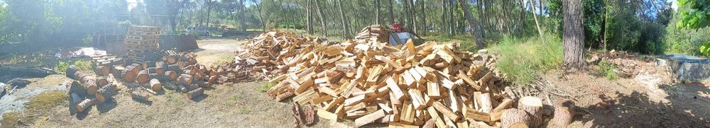 Sacos de lenha de 10 Kg