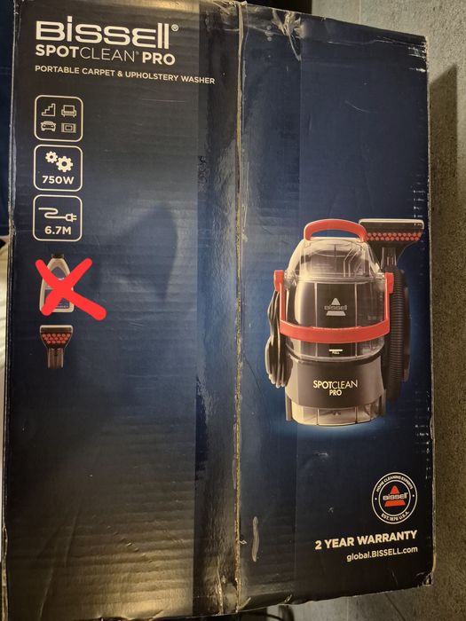 Odkurzacz piorący 1558n Bissell SpotClean Pro