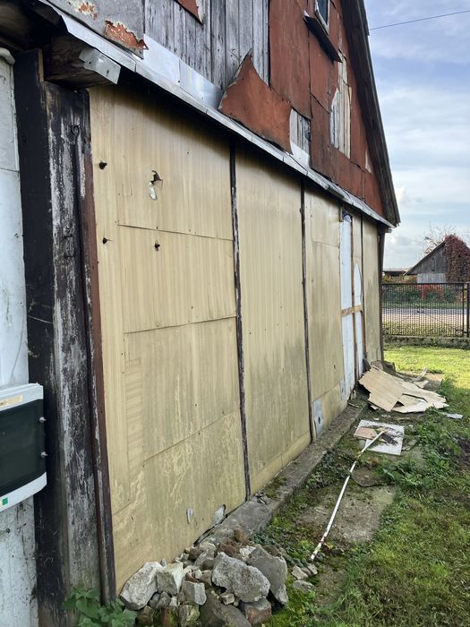 Za rozbiórkę dom z bali