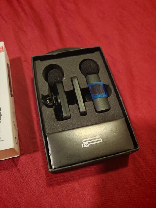 Zestaw 2 mikrofonów bezprzewodowych krawatowych K9 USB-C