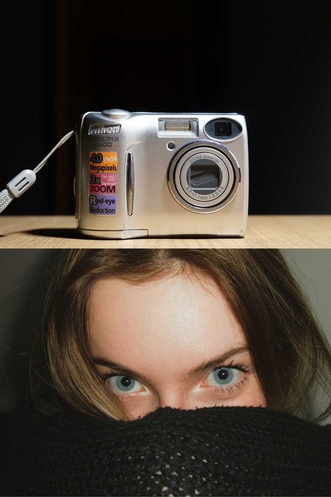 Nikon coolpix 4600- Aparat cyfrowy, vintage, retro