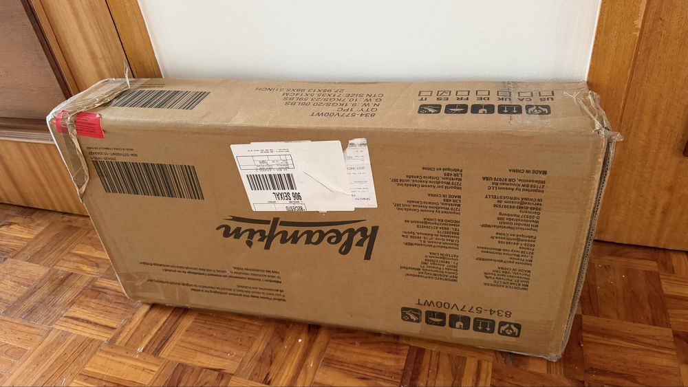 Móvel para lavatório de pousar (novo na caixa)