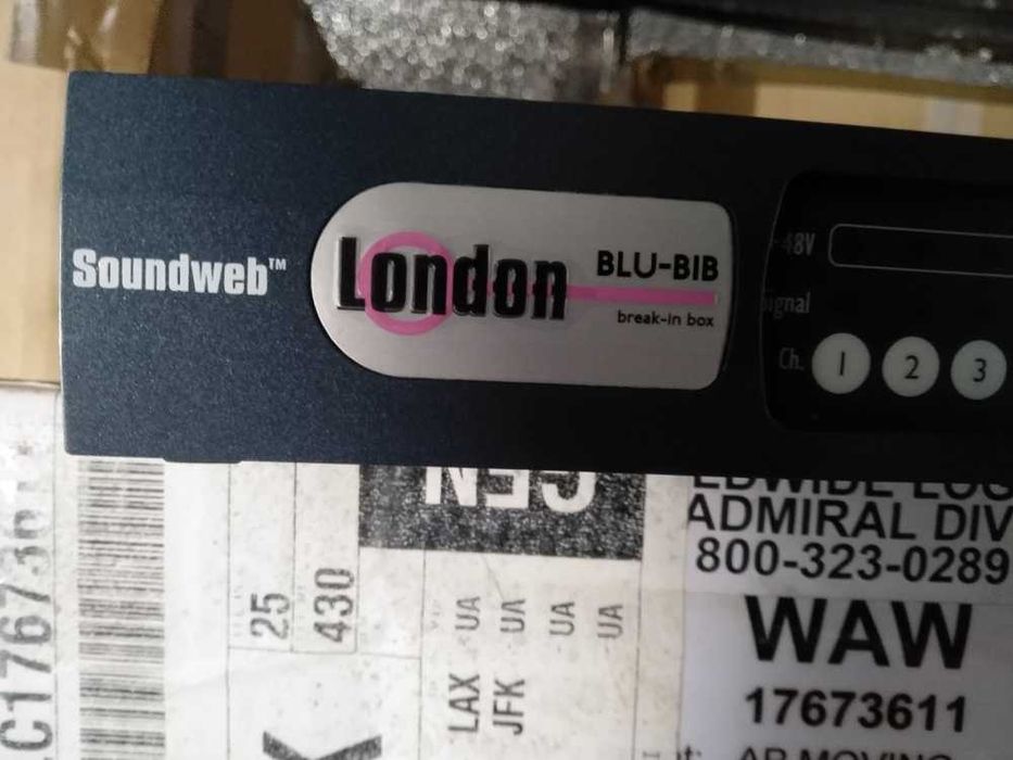 BSS BLU-BIB 8-kanałowy ekspander wejściowy by Harman