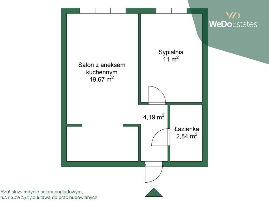 Funkcjonalne 2 pokoje po remoncie | Wola | gotowe