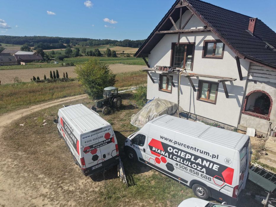 Ocieplanie stropów wełną wdmuchiwaną URSA – szybka wycena