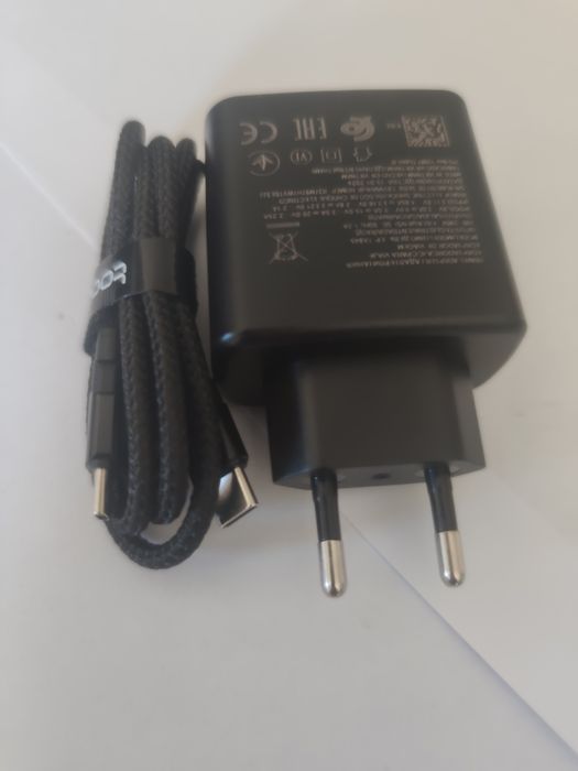 Carregador Wocoolsi 45W + Cabo carregamento rápido USB-C p/ telemóvel