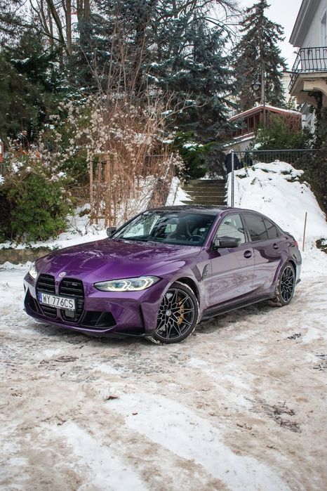 BMW M3 BMW M3 Competition xDrive G80 Individual Twilight Purple | Ceramika