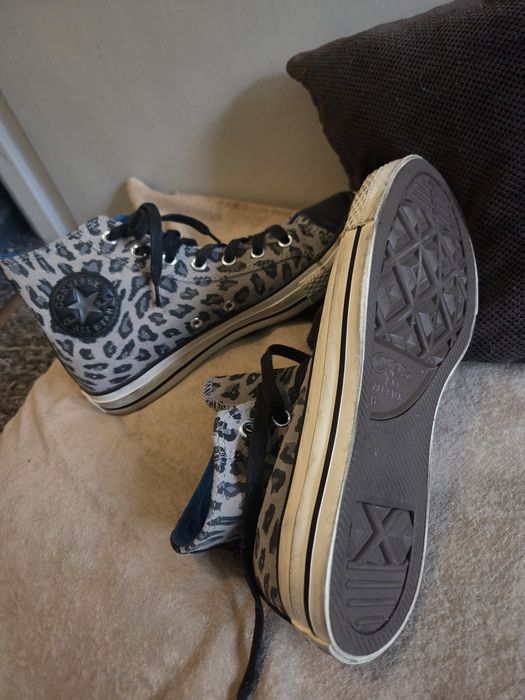 Converse All Star trampki tenisówki conversy panterka 39, raz założone