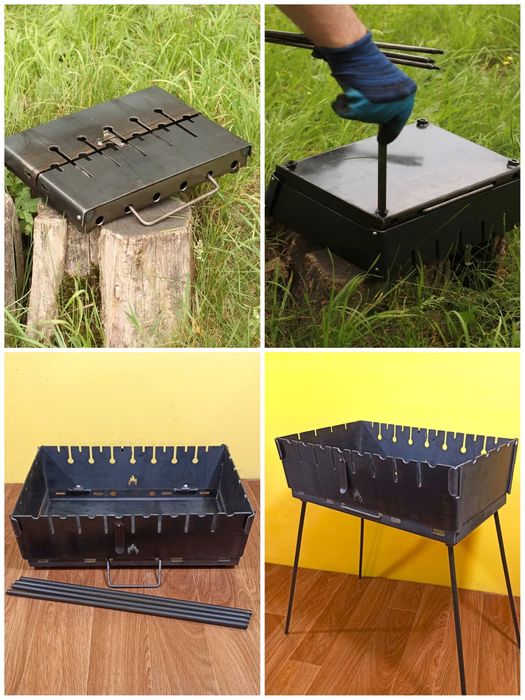 Мангал розкладний / Шампури / Комплекти у чохлах / Мангалы с шампурами