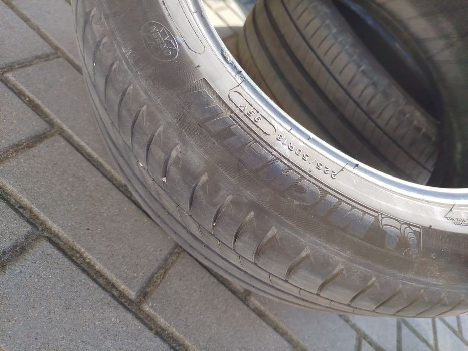 Opony letnie Michelin Primacy 3  225/50R18.  4 szt.