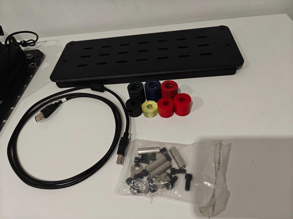 Pedały Simracing SIMRUITO 3-Pack (HE Clone) - Loadcell + hydraulic ROD