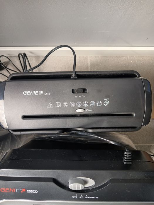 Niszczarki Genie, united office