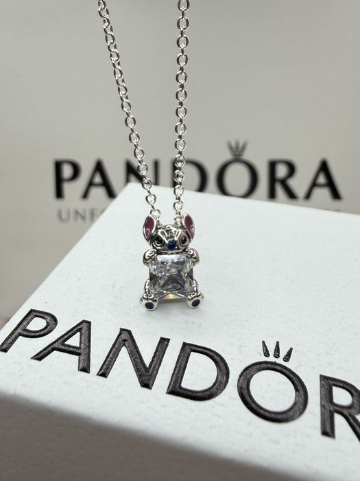 Підвіска Pandora Стіч Намисто Колье Пандора, Бірка Гарантія 30 днів S925 ALE