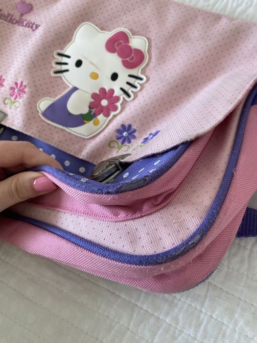 Mochila escola kitty