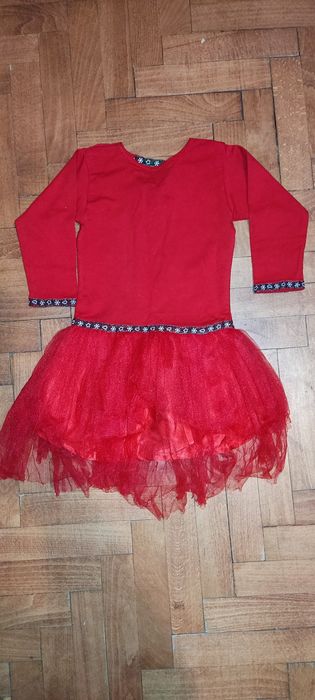 Sukienka na Mikołajki strój karnawałowy