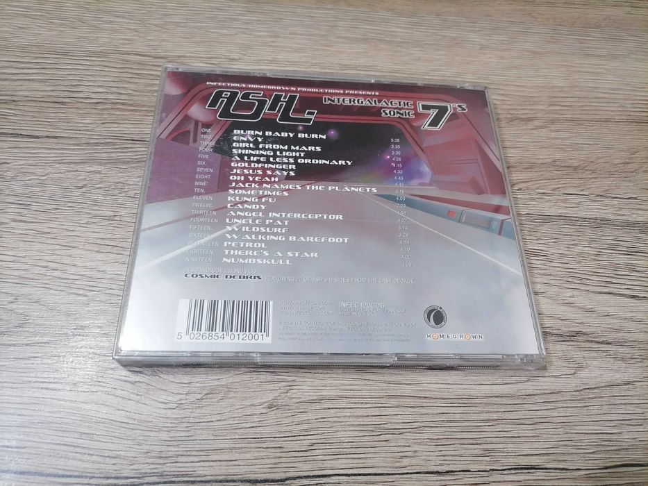 Ash – Intergalactic Sonic 7"s CD (5076)
