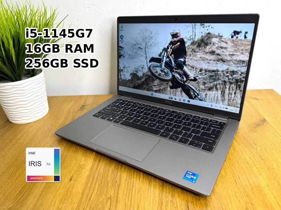 Потужний ноутбук Dell Latitude 5420 i5 11 покоління 16/256GB (512GB) 4 ядра