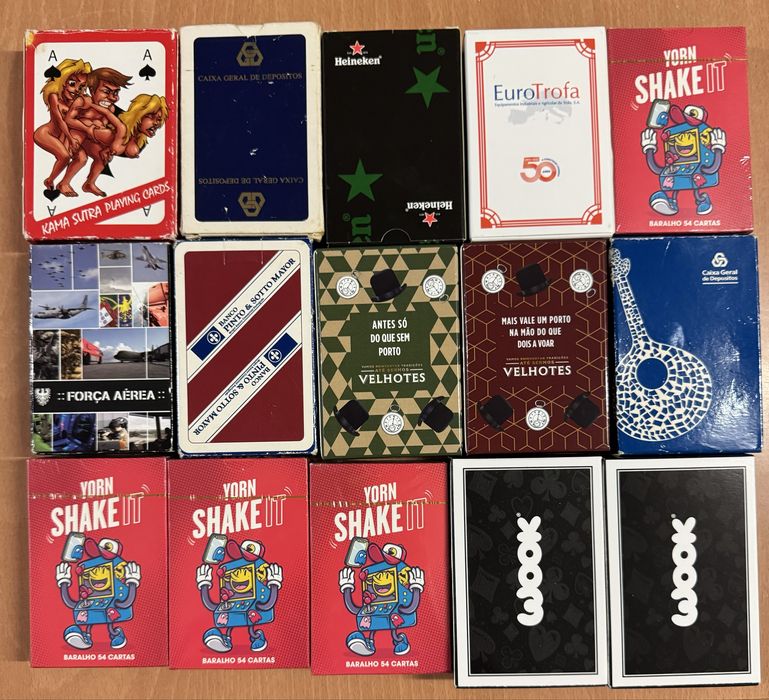 15 Complete Unused Card Decks