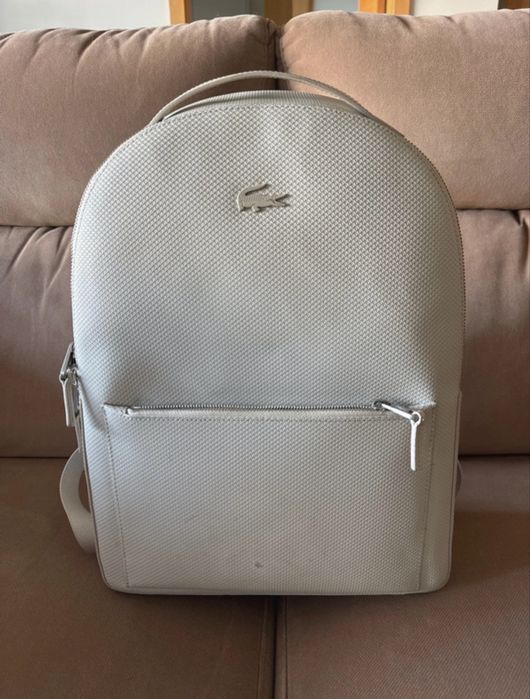 Mochila Piqué de Pele Chantaco da Lacoste
