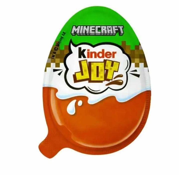 Kinder joy/Кіндер Джой фігурки Minecraft продаж