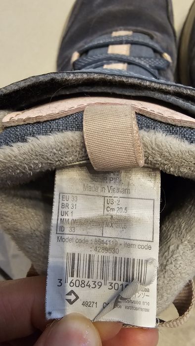 Buty zimowe śniegowce dziewczęce Quechua rozmiar 33