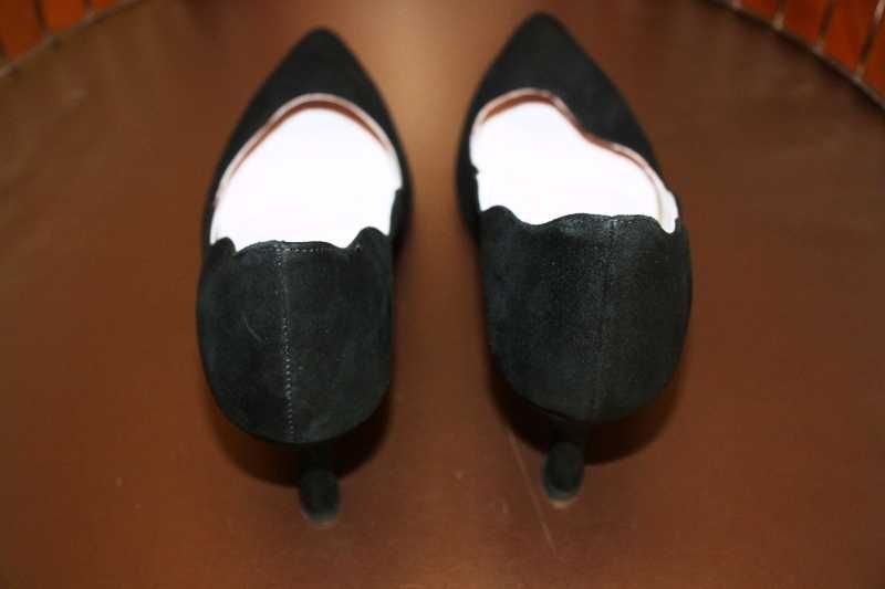 Sapatos em pele pretos NOVOS SAMELLI em camurça T.3764398346580098124