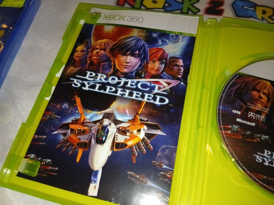 Project Sylpheed Xbox 360 (wydanie polskie rzadkosc) plyta 9.5/10 sklep kioskzgrami