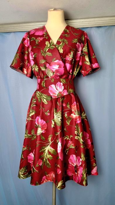 Sukienka naturalna z bawełny  roz. 38/40/42