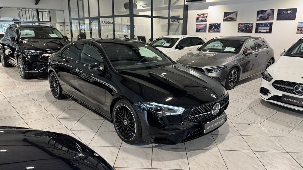 Mercedes-Benz CLA CLA 200 AMG 2024 Bogata Wersja Gwarancja FV23% Dealer Zasada