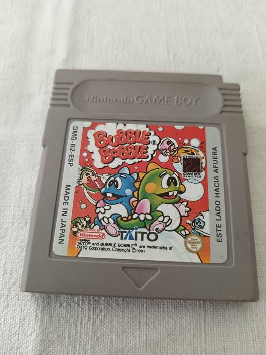 Bubble Bobble Nintendo Game Boy Original dmg-b2-esp Testado e Funcional