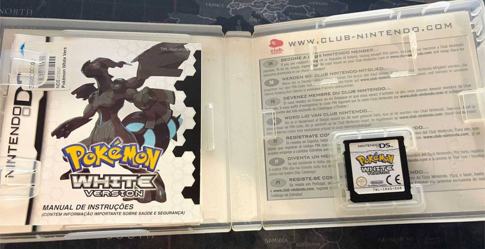 Pokemon White  c/ manuais e caixa