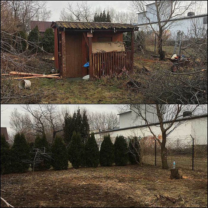 WYWÓZ Śmieci Gruzu Czyszczenie Działek Mieszkań Rozbiórki Altan Domów