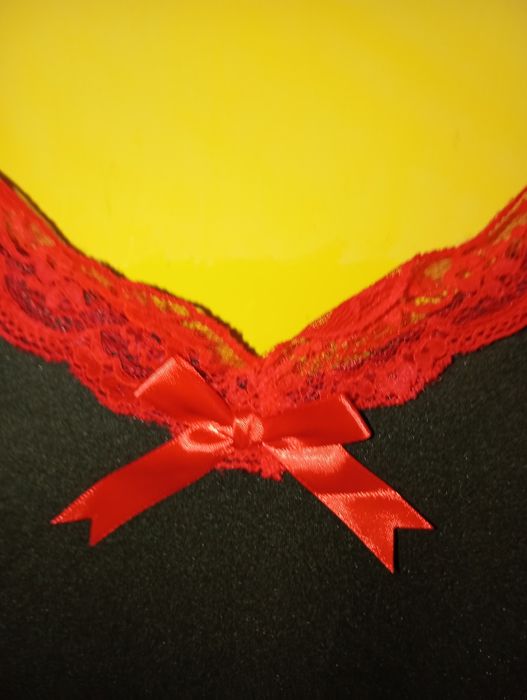 Koszulka nocna z koronką